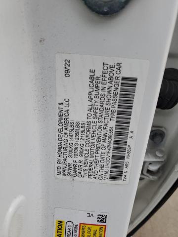 HONDA ACCORD SPORT SE 2022
