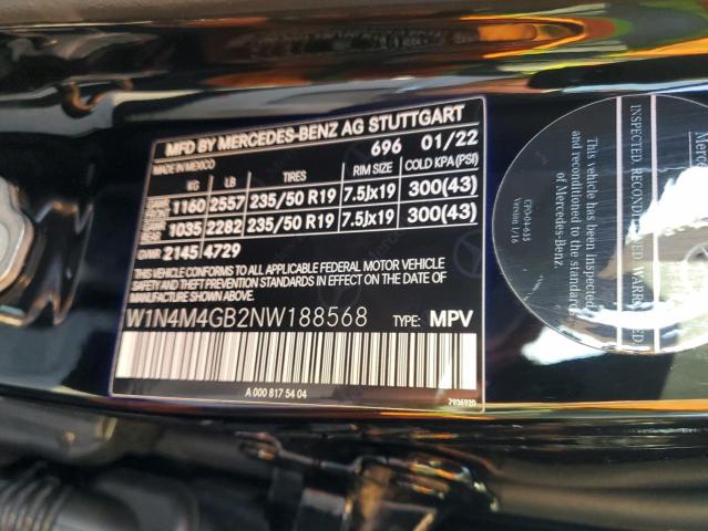 MERCEDES-BENZ GLB 250 2022