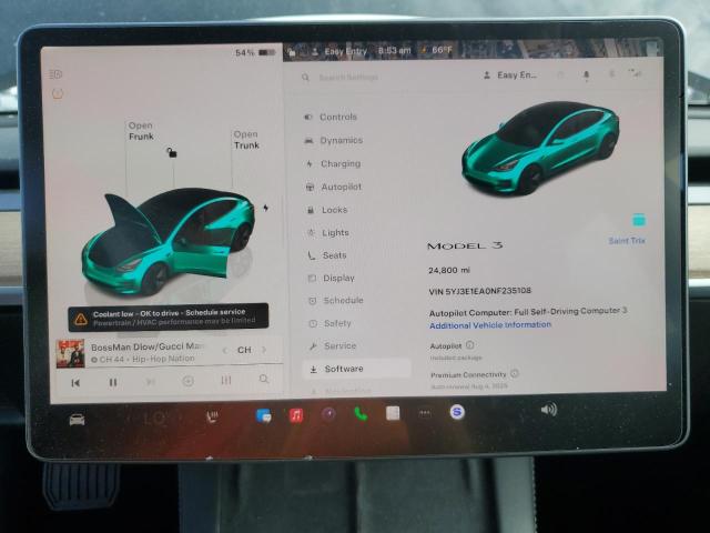 TESLA MODEL 3 2022