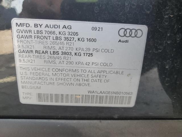 AUDI E-TRON PREMIUM PLUS 2021