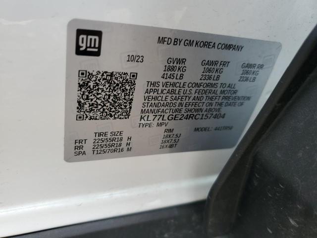 CHEVROLET TRAX 1RS 2023