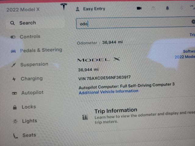 TESLA MODEL X 2022