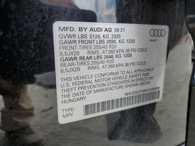 AUDI Q3 PREMIUM PLUS S LINE 45 2021