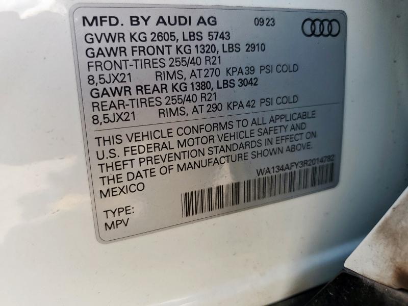 AUDI SQ5 SPORTBACK PRESTIGE 2023