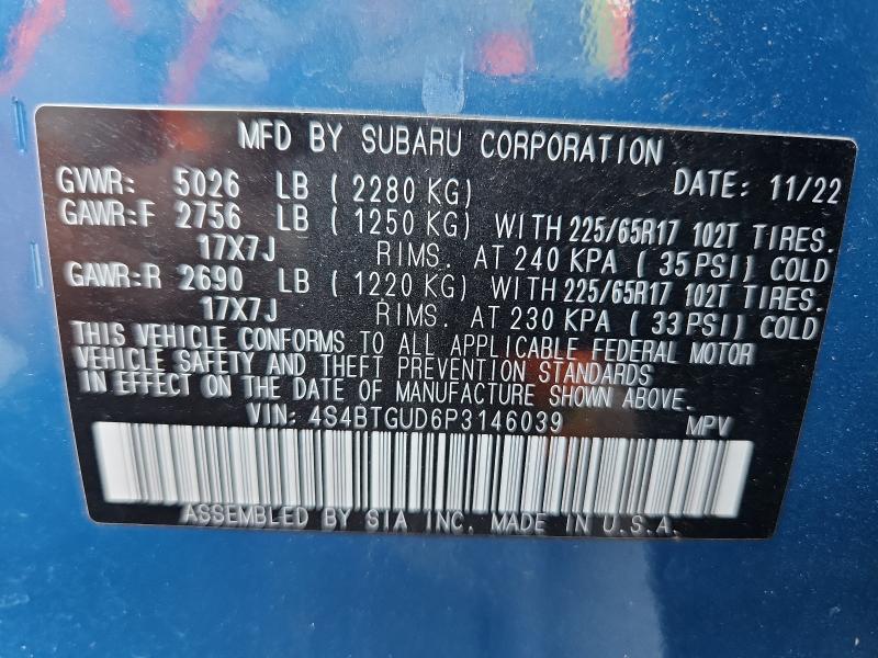 SUBARU OUTBACK WILDERNESS 2022