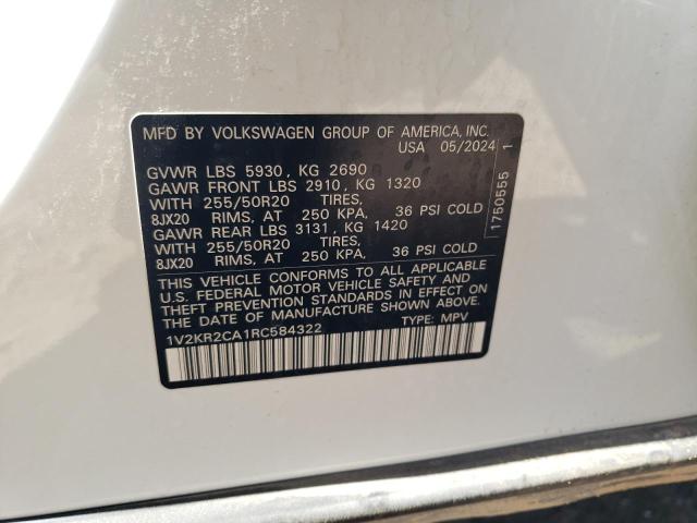 VOLKSWAGEN ATLAS SE 2024