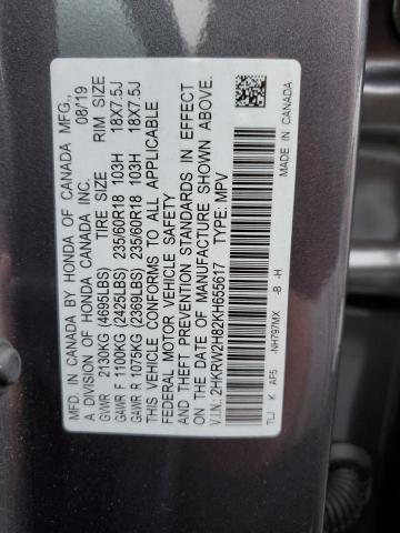 HONDA CR-V EXL 2019