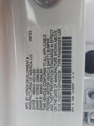 HONDA ACCORD EX 2023