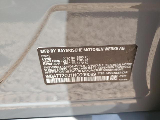 BMW 740 I 2021