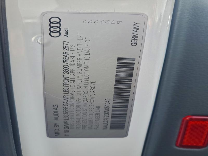 AUDI A6 PREMIUM PLUS 2019
