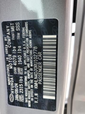 HYUNDAI ELANTRA LIMITED 2024