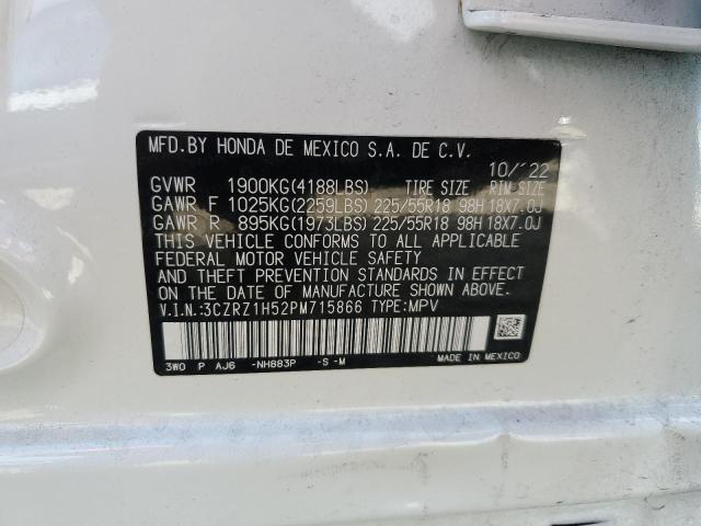 HONDA HR-V SPORT 2022