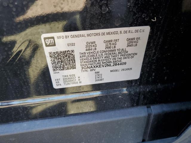 CHEVROLET EQUINOX LT 2022