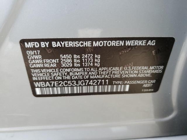 BMW 740 I 2018