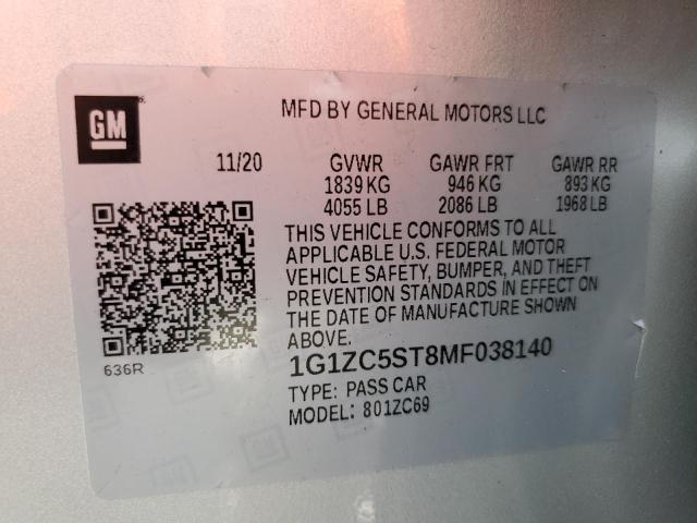 CHEVROLET MALIBU LS 2020