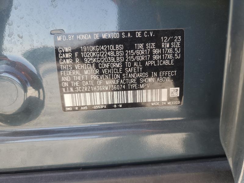 HONDA HR-V LX 2024