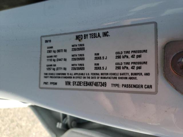 TESLA MODEL 3 2019