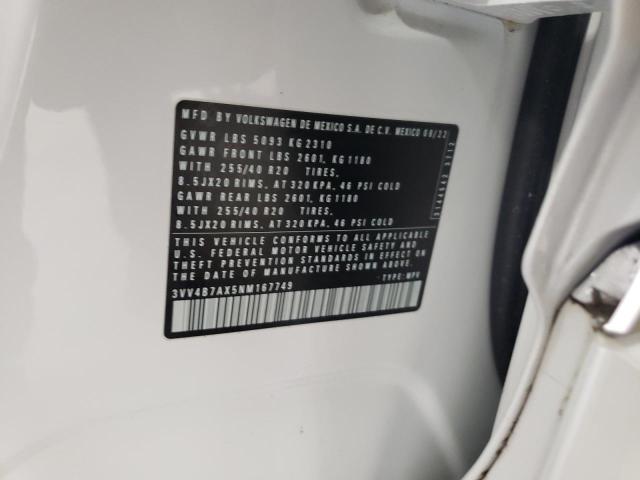 VOLKSWAGEN TIGUAN SEL R-LINE 2022
