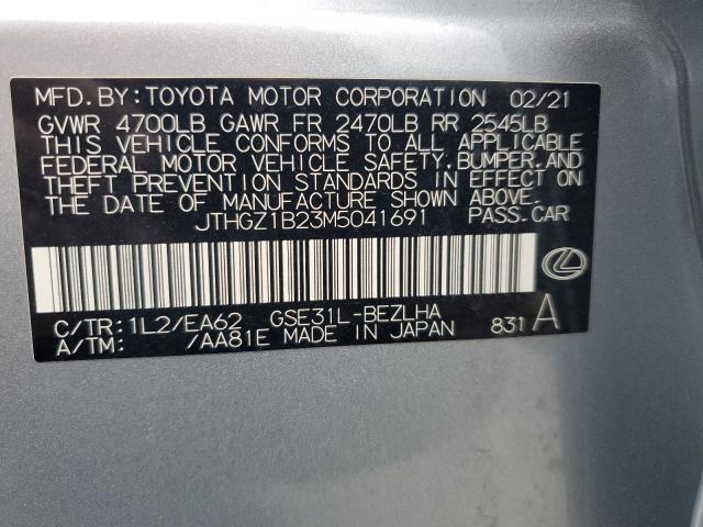 LEXUS IS 350 F SPORT 2021