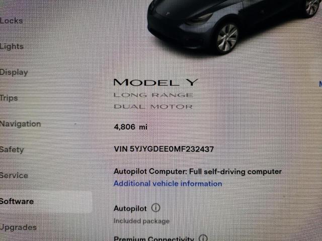 TESLA MODEL Y 2021