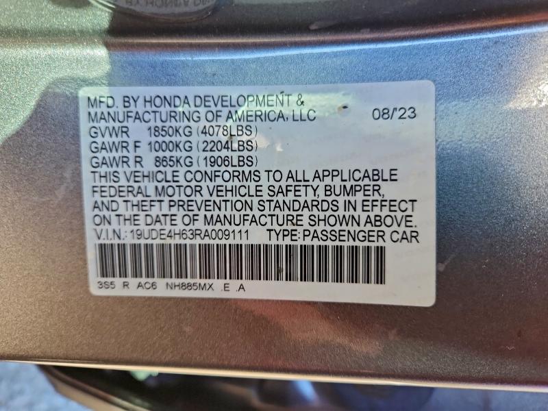 ACURA INTEGRA A-SPEC TECH 2023