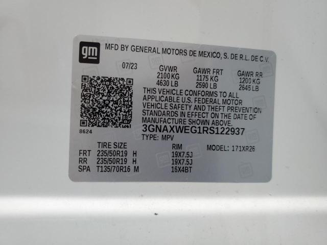 CHEVROLET EQUINOX RS 2023