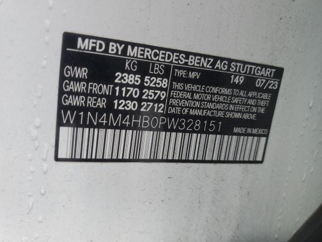 MERCEDES-BENZ GLB 250 4MATIC 2023