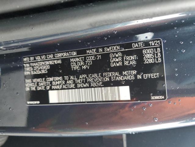 VOLVO XC90 T6 MOMENTUM 2022