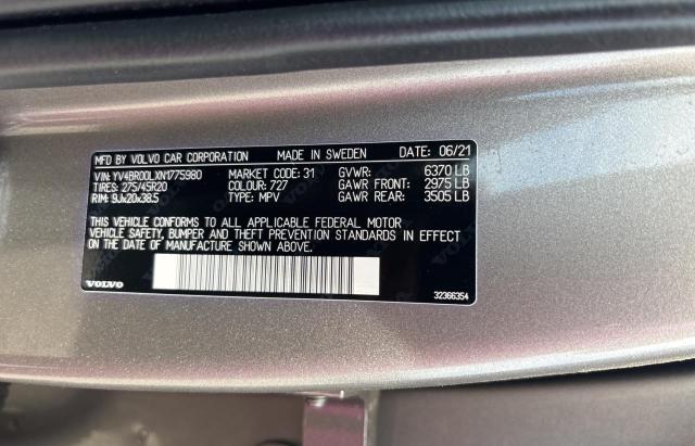 VOLVO XC90 T8 RECHARGE INSCRIPTION 2022