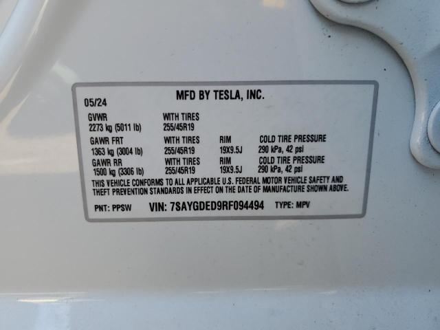 TESLA MODEL Y 2024