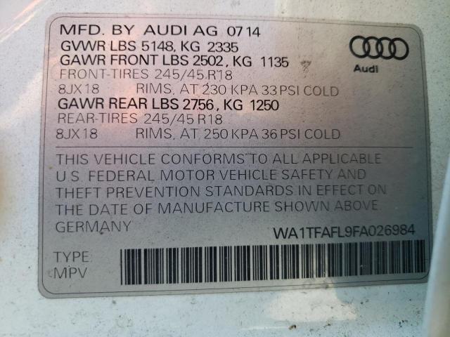 AUDI A4 ALLROAD PREMIUM 2015