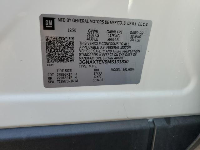 CHEVROLET EQUINOX LT 2021