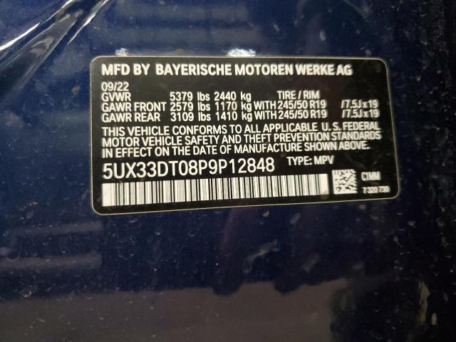BMW X4 XDRIVE30I 2023