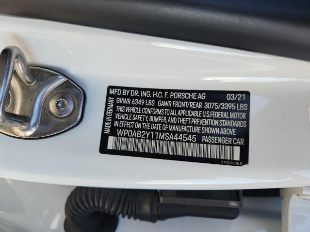 PORSCHE TAYCAN 4S 2021