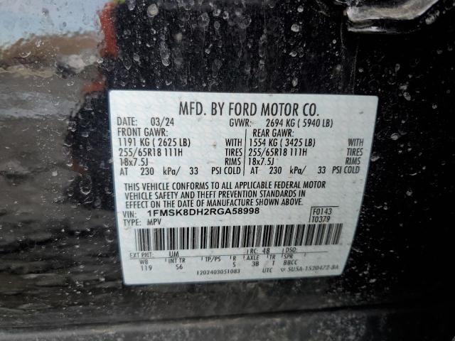 FORD EXPLORER XLT 2024