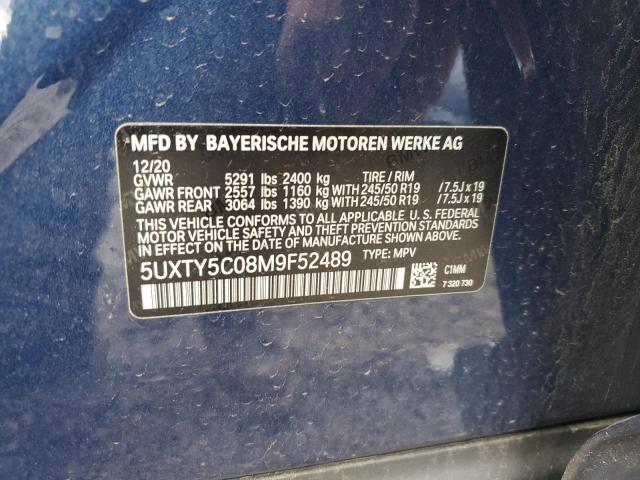 BMW X3 XDRIVE30I 2021