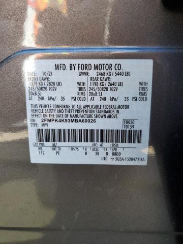 FORD EDGE TITANIUM 2021