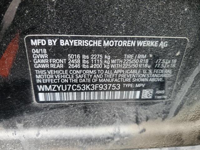 MINI COOPER S E COUNTRYMAN 2019