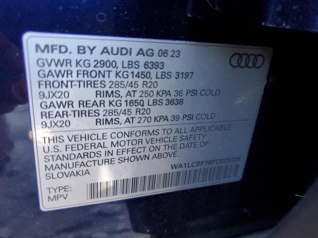 AUDI Q7 PREMIUM PLUS 2023