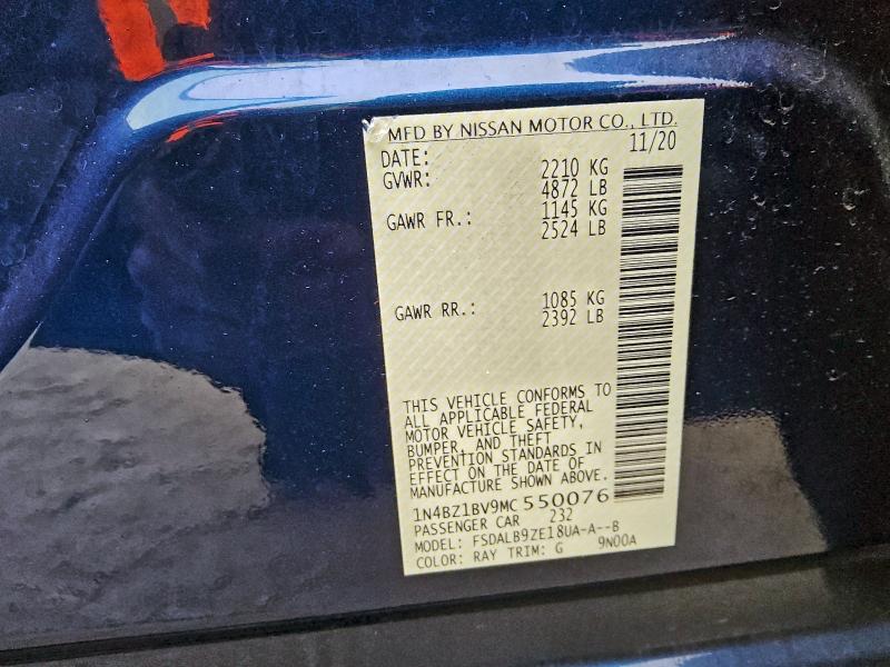 NISSAN LEAF S PLUS 2020