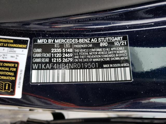 MERCEDES-BENZ C 300 4MATIC 2022