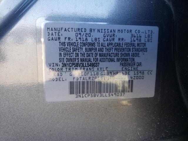NISSAN KICKS S 2020
