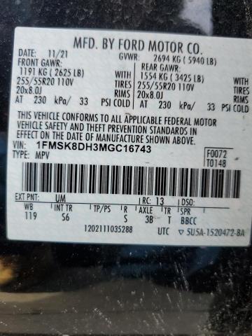 FORD EXPLORER XLT 2021
