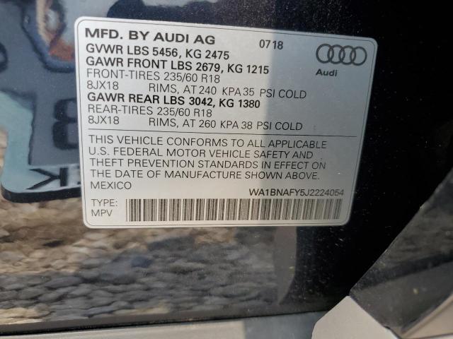 AUDI Q5 PREMIUM PLUS 2018
