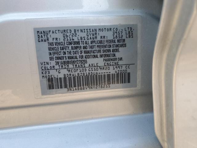 NISSAN SENTRA S 2022