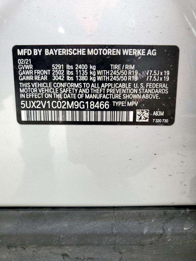 BMW X4 XDRIVE30I 2021