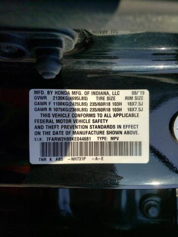 HONDA CR-V EXL 2019