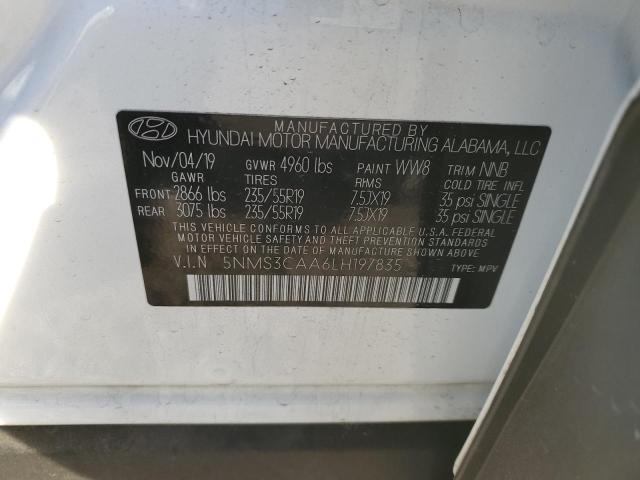 HYUNDAI SANTA FE SEL 2020