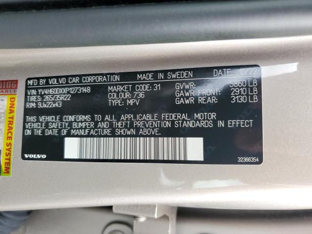 VOLVO XC60 ULTIMATE 2022