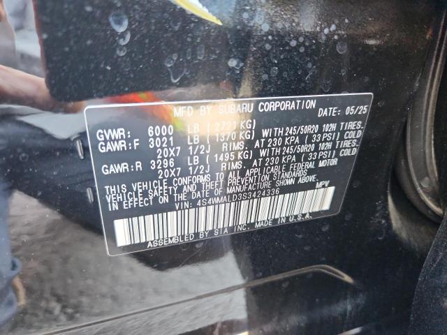 SUBARU ASCENT LIMITED 2025